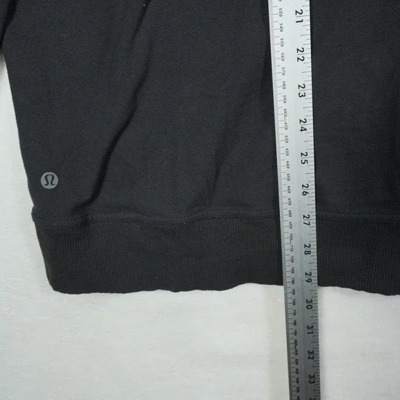 Lululemon PrePost Full Zip Workout Jacket Black Athleisure Reflective Mens Large - Picture 8 of 9